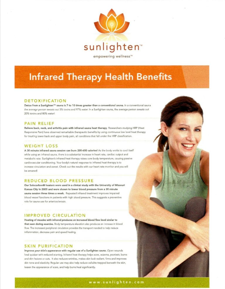Infrared Therapy Health Benefits